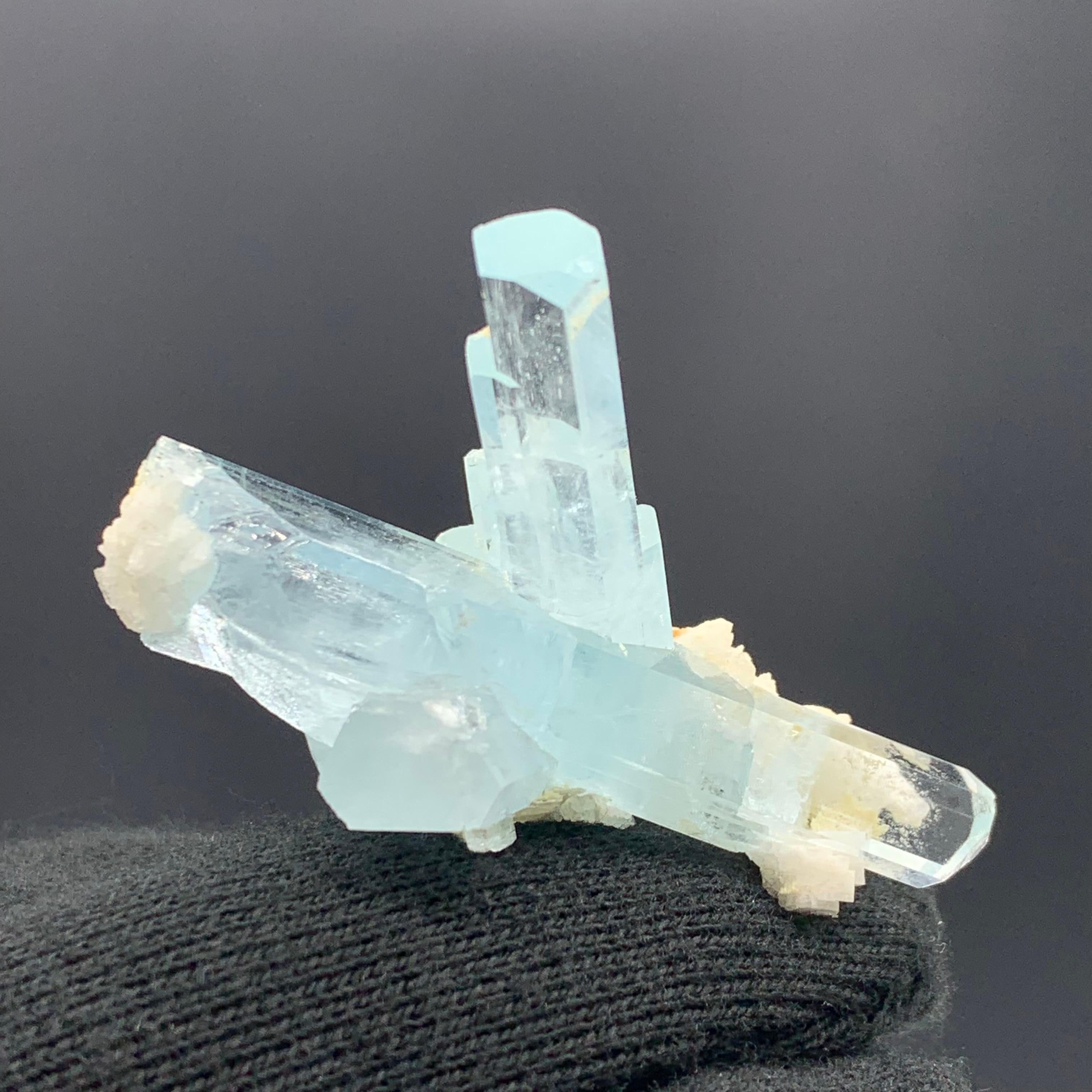 Pakistani 15.41 Gram Pretty Aquamarine Specimen From Shigar Valley, Skardu, Pakistan  For Sale