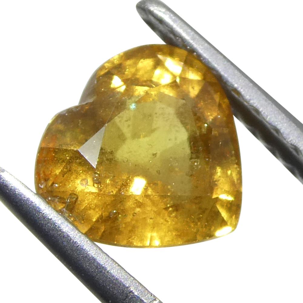 orange sapphire tanzania