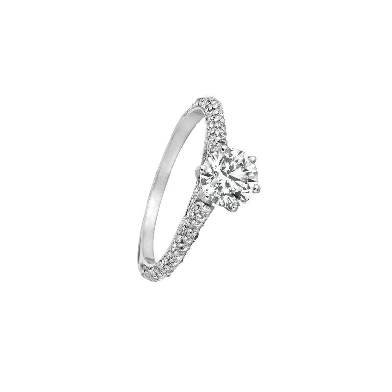 1.55 Ct Natural Round Cut Diamond Engagement Ring G SI 14K White Gold

100% Natural Diamonds, Not Enhanced in any way
1.55CT
G-H
SI
14K White Gold Prong set style 2.30 grams
1/4 inch in width, 3/16 inch in thickness
Size 7
1 diamond - 1.00ct, 104
