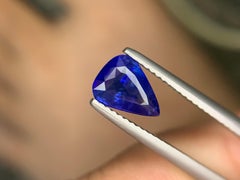 1.55 Carat Natural Loose Blue Sapphire Pear Shape Gemstone