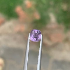 1.55 Carat Natural Loose Purple Spinel Cushion Shape Gemstone