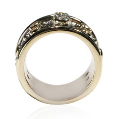 1.55 ct Round and Oval Diamond 18 Karat Yellow Gold Full Band Ring US Size 9