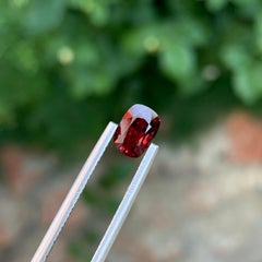 1,55 Karat natürlicher loser roter Spinell lange Kissenform Edelstein für Schmuck