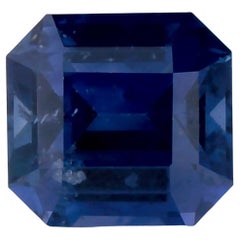 1.55 Ct Blue Sapphire Octagon Loose Gemstone