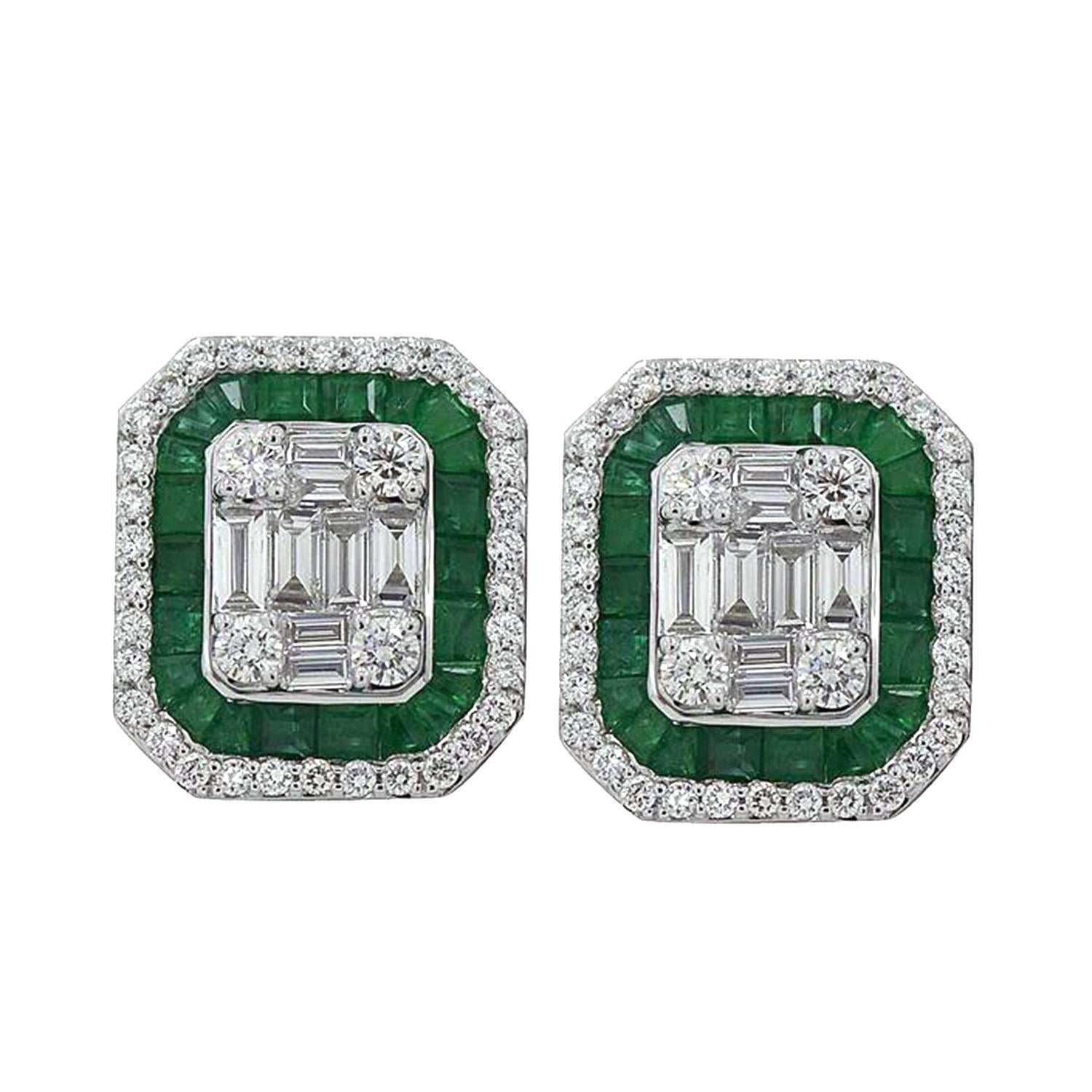 18KT: 6,75g,
Diamante:1,479ct
Smeraldo:1,55ct