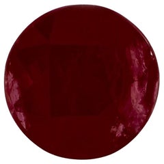 1.55 Ct Ruby Round Loose Gemstone