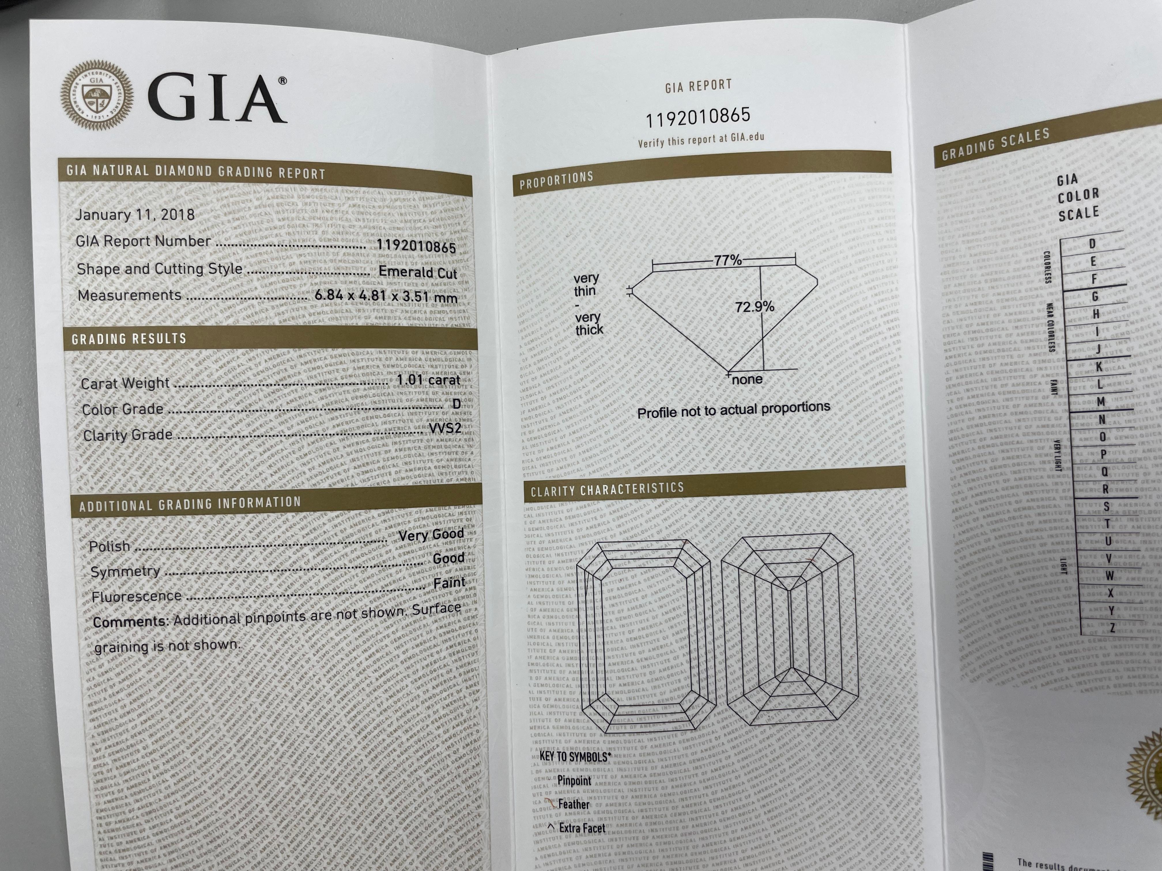 15.53 Carat Emerald Cut GIA Certified Diamond Eternity Ring For Sale 4