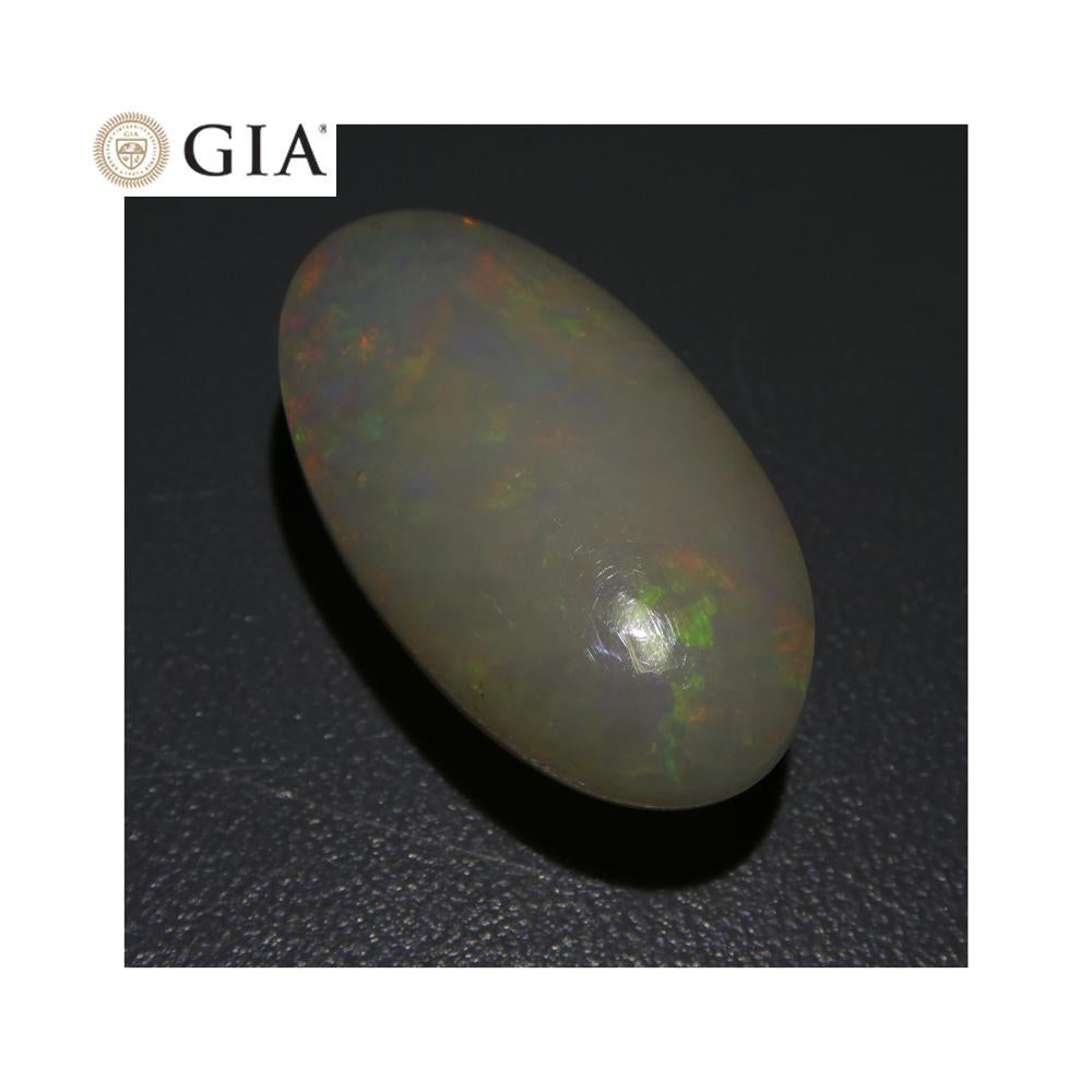 15.54 Carat Oval Opal GIA Certified In New Condition For Sale In Toronto, Ontario