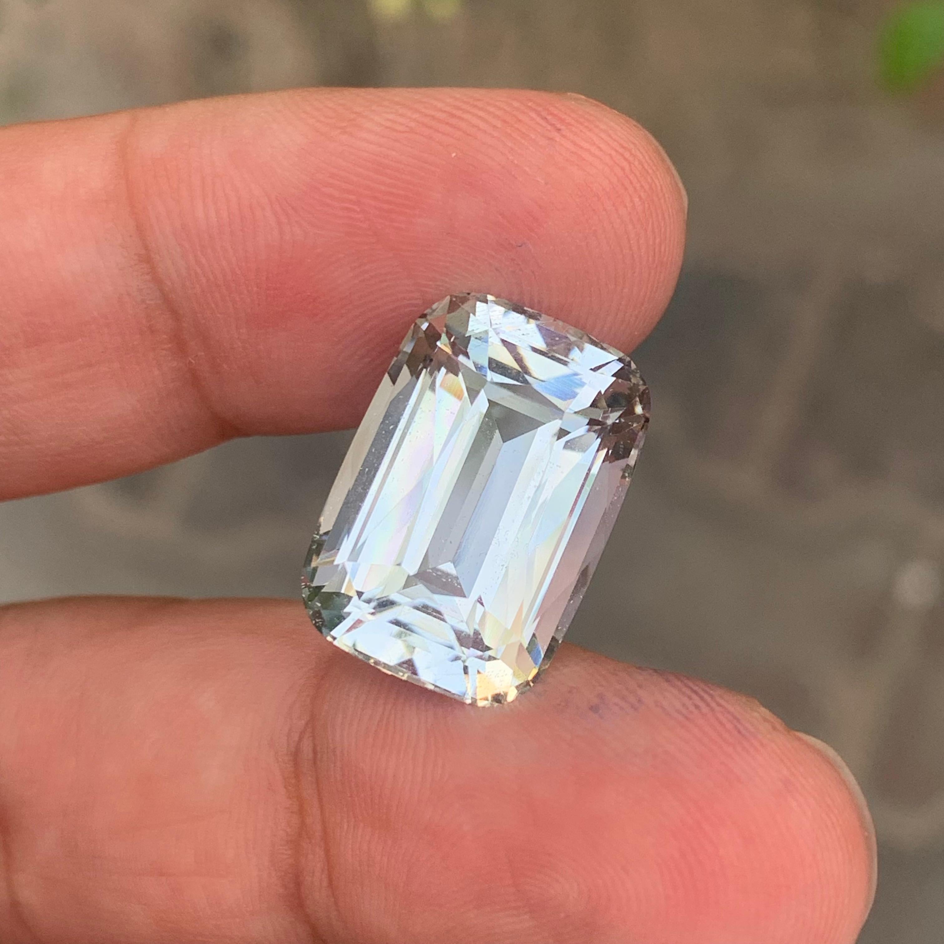 15.55 Carats Aigue-marine en vrac naturelle non traitée et non chauffée en vente 7