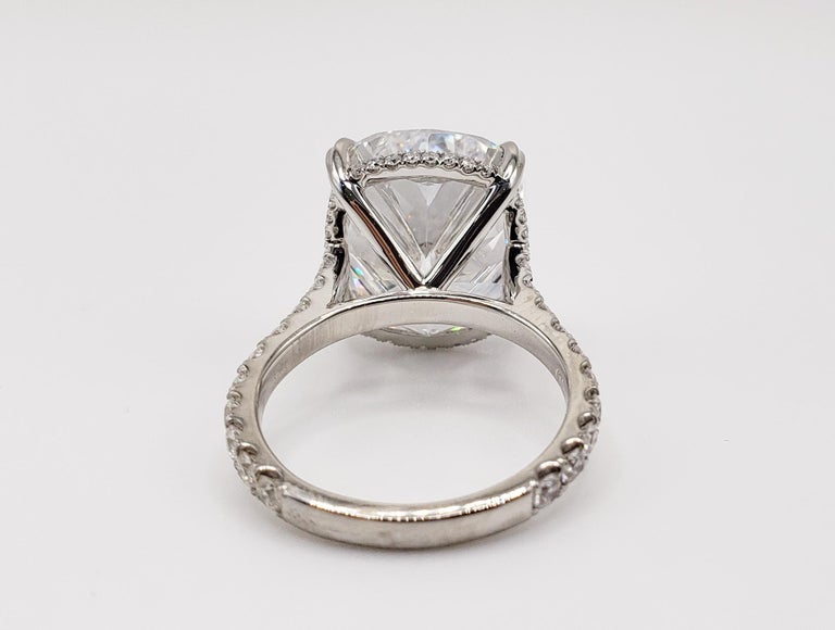 David Rosenberg 15 58 ct Cushion D Internally Flawless Type 2A GIA