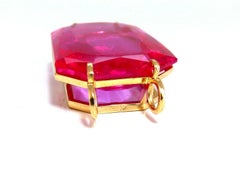 156 Carat GIA Certified Lab Pink Sapphire Necklace 14 Karat*