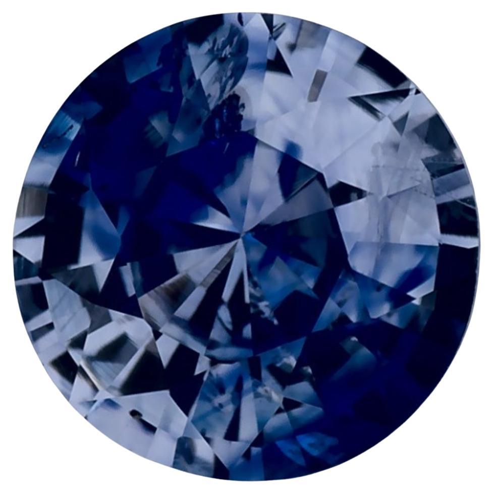 1.56 Ct Blue Sapphire Round Loose Gemstone (pierre précieuse en vrac)