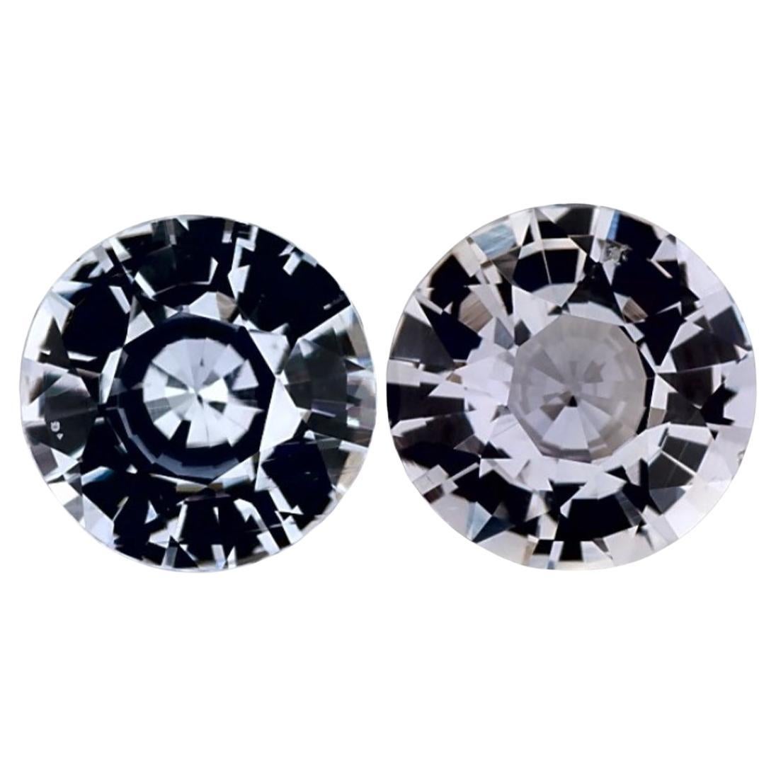 1.56 Ct Blue Sapphire Round Loose Gemstone