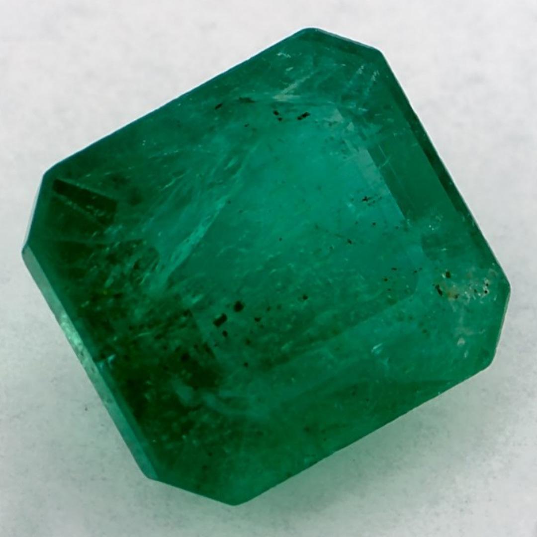 1.56 Ct Smaragd Oktagon-Schliff Loser Edelstein (Achteckschliff)