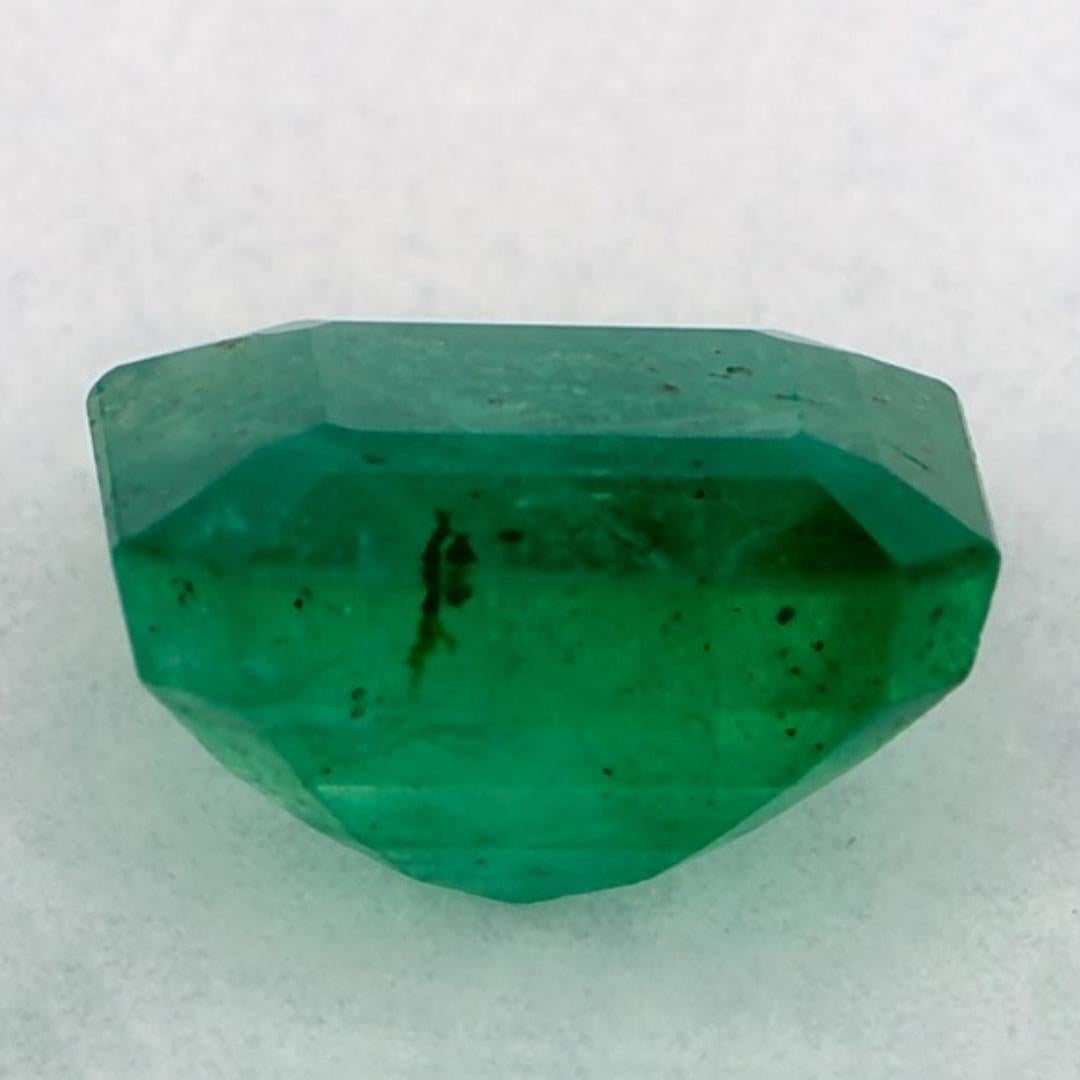 1.56 Ct Smaragd Oktagon-Schliff Loser Edelstein im Zustand „Neu“ in Fort Lee, NJ
