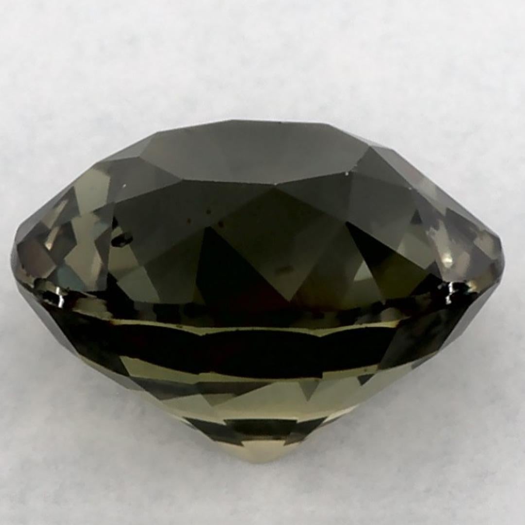 1.56 Karat Grüner Saphir Rund Lose Edelstein im Zustand „Neu“ im Angebot in Fort Lee, NJ