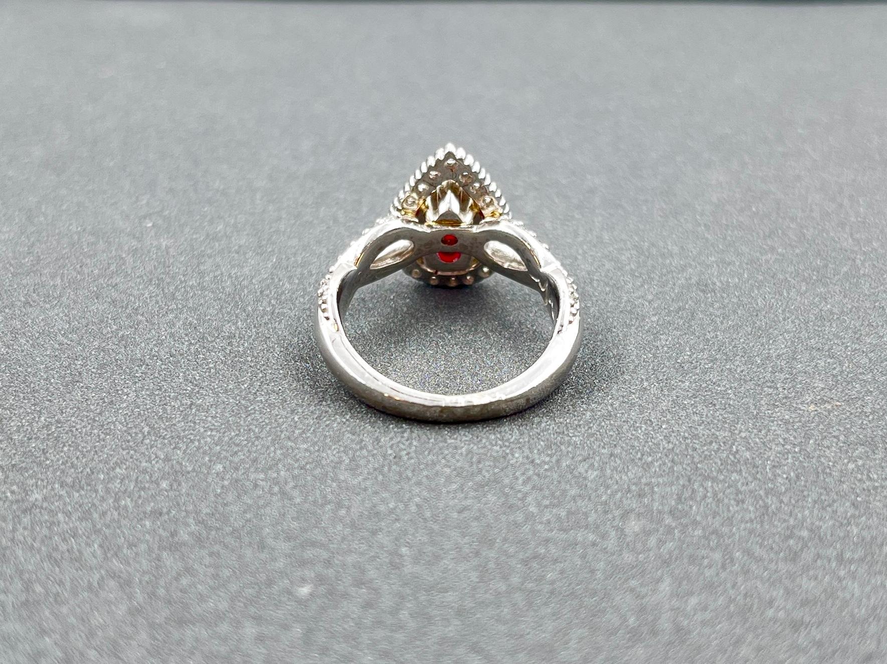 For Sale:  1.56 ct Natural Burma Ruby & Diamond Ring 4