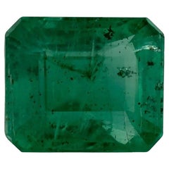 1.56ct Natural Emerald Octagon Loose Gemstone