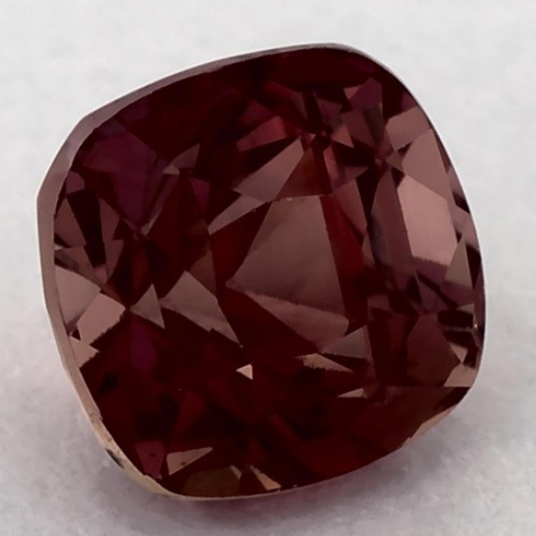 Taglio cuscino 1.56 carati di zaffiro rosa a cuscino, gemma sciolta in vendita