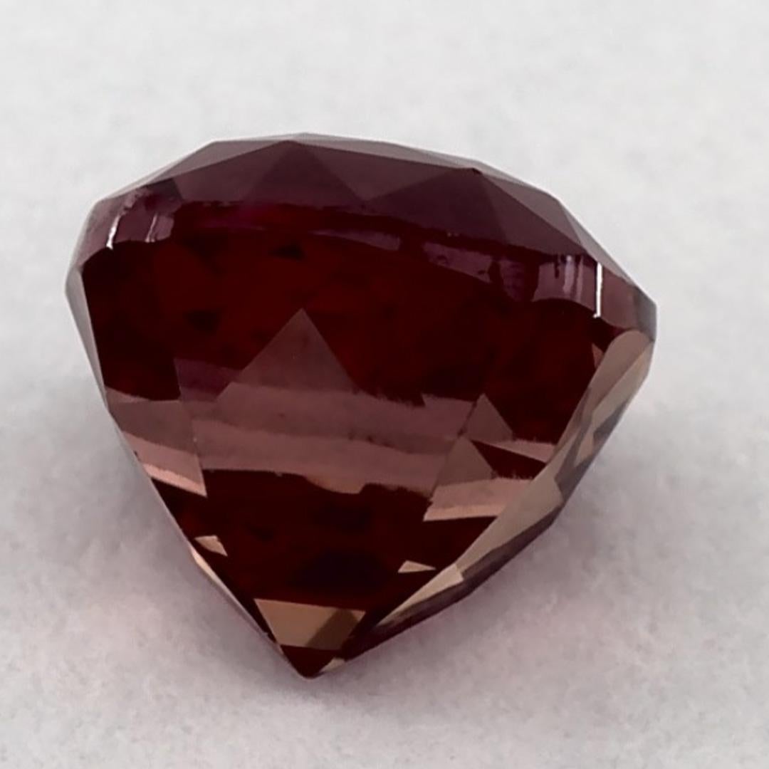 1.56 carati di zaffiro rosa a cuscino, gemma sciolta In condizioni Nuovo in vendita a Fort Lee, NJ