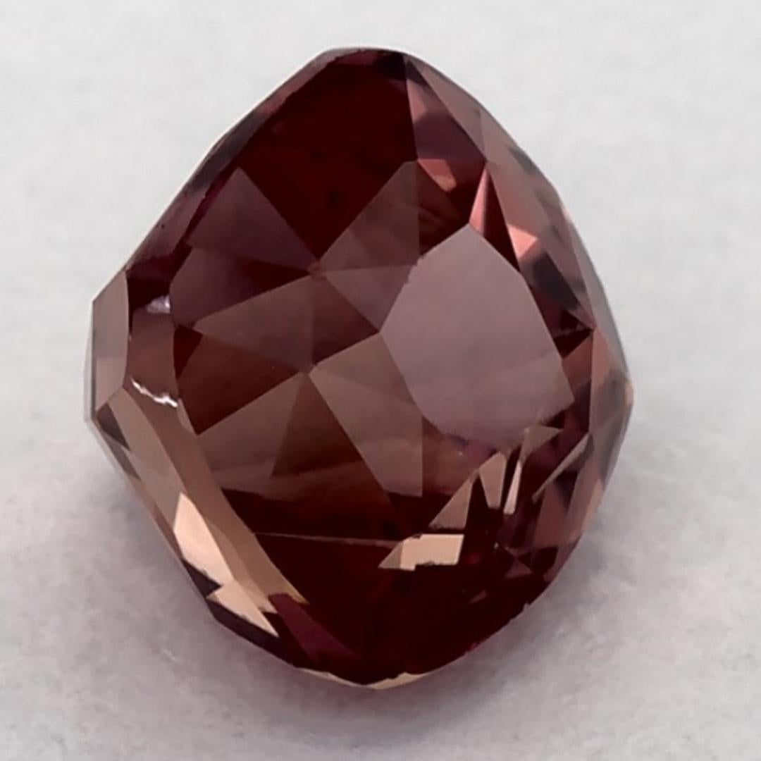 1.56 carati di zaffiro rosa a cuscino, gemma sciolta in vendita 2