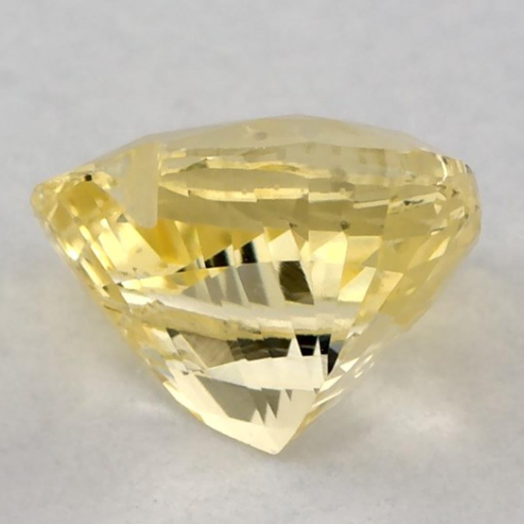 1.56 qt Zafiro Amarillo Corazón Gema Suelta en Nuevo estado para la venta en Fort Lee, NJ