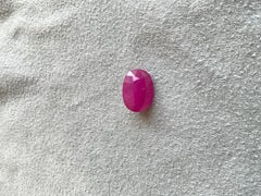 15.61 Carat Burmese No-Heat Ruby Natural Oval Cut Stone For Top Fine Jewelry Gem