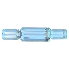 15.65 Carat Natural Loose Aquamarine Set Gemstone For Jewellery Making