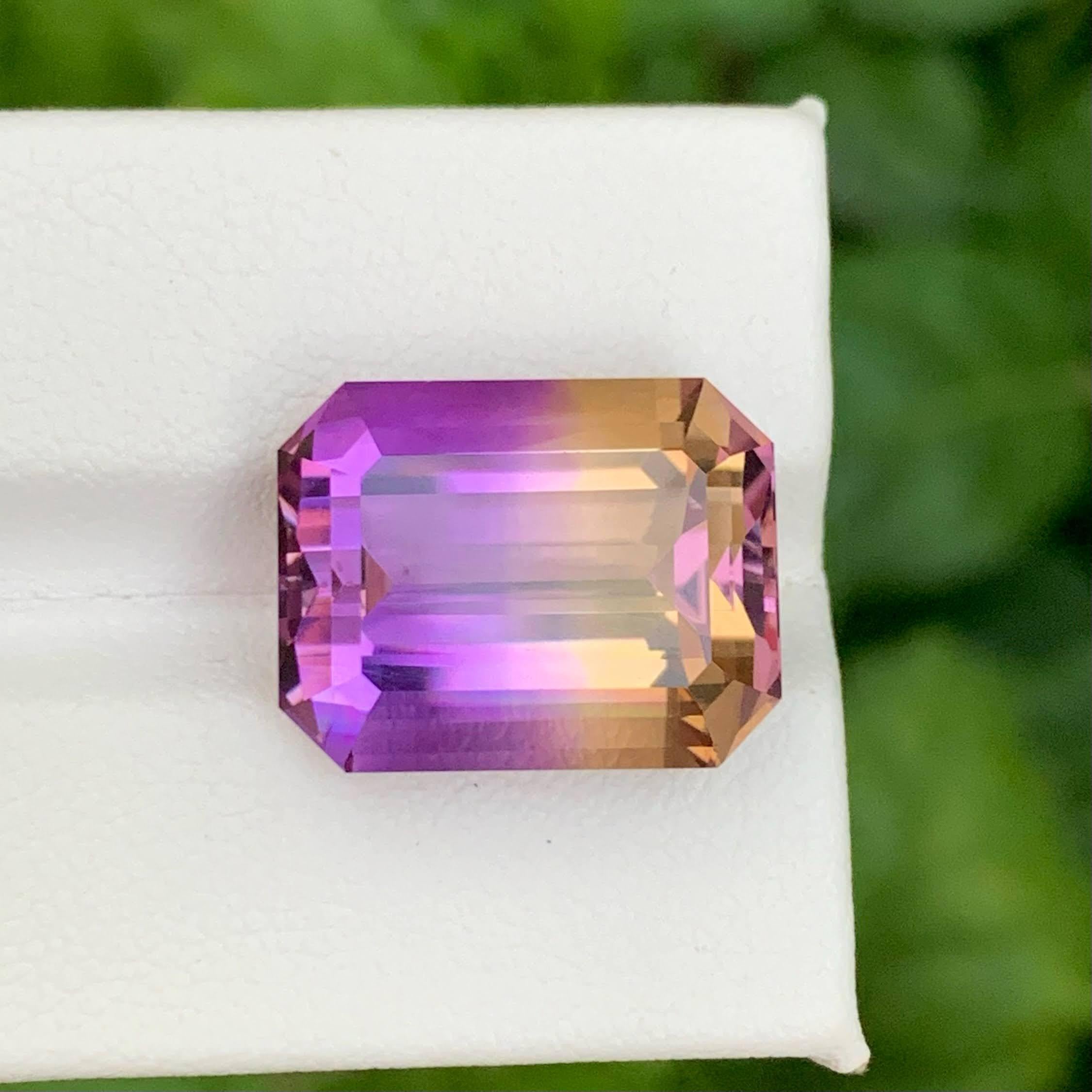 Weight 15.65 carat 
Dimensions 17.1x13.3x9.5mm
Treatment None 
Origin Bolivian 
Clarity Loup Clean 
Shape Cut Emerald 





Showcasing nature’s artistry, this 15.65 Carat Natural Loose Bi-Color Ametrine Stone is masterfully shaped in a refined