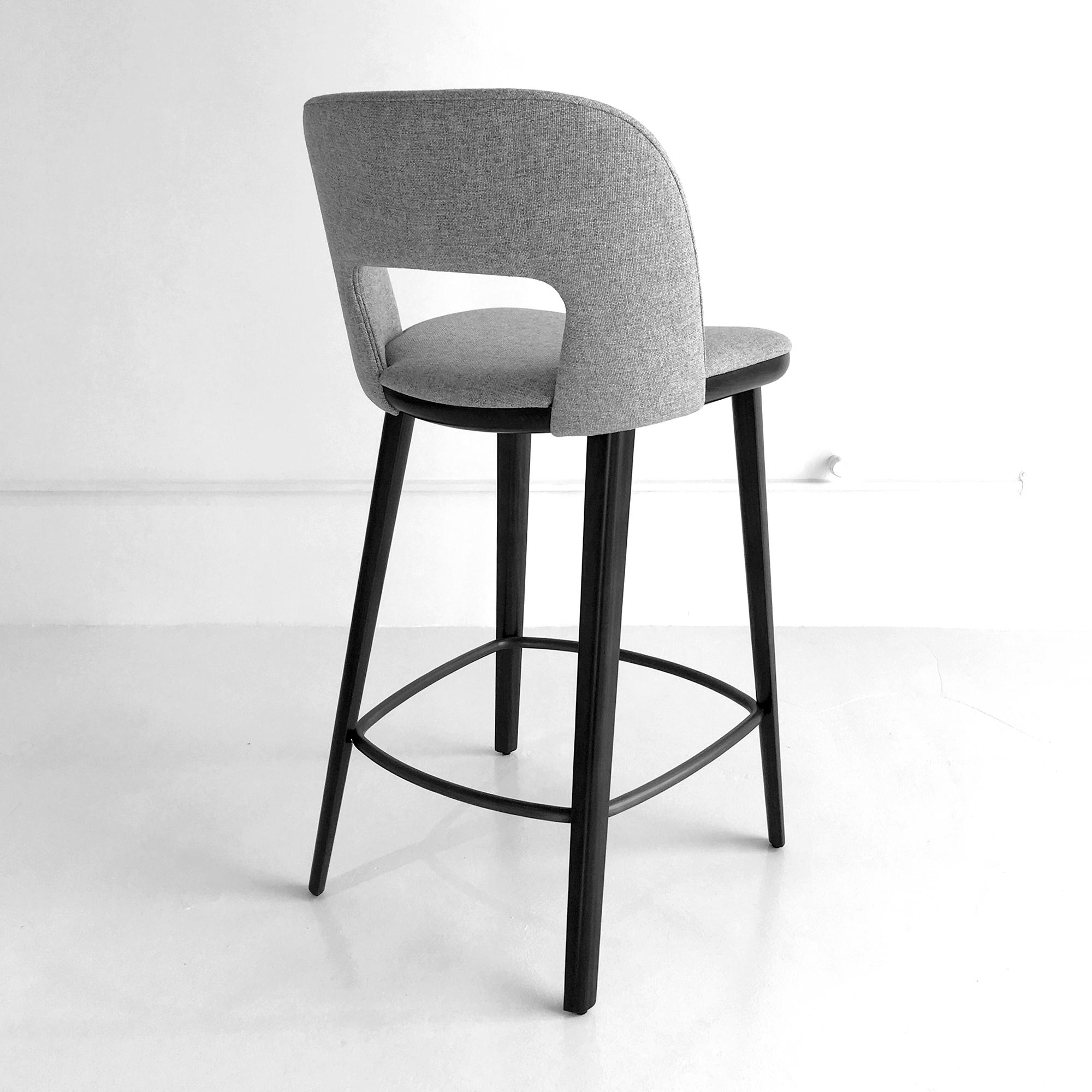 los bar stool grey