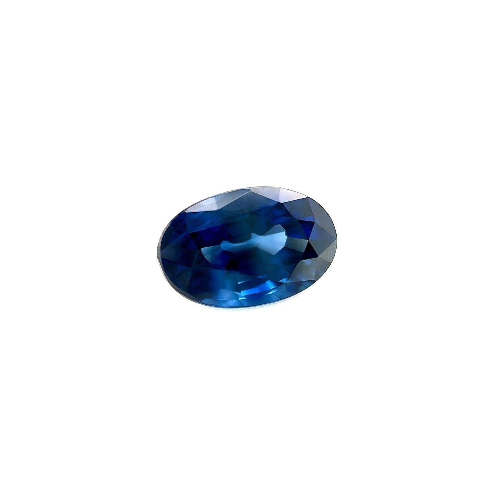 1.56ct Ceylon Sapphire Royal Blue Oval Cut Natural Gemstone 8X5.3mm VS

Natural Deep Royal Blue Ceylon Sapphire Gemstone.
1.56 Carat with a beautiful and deep 'royal' blue colour and excellent clarity. VS.
Also has an excellent oval cut and polish