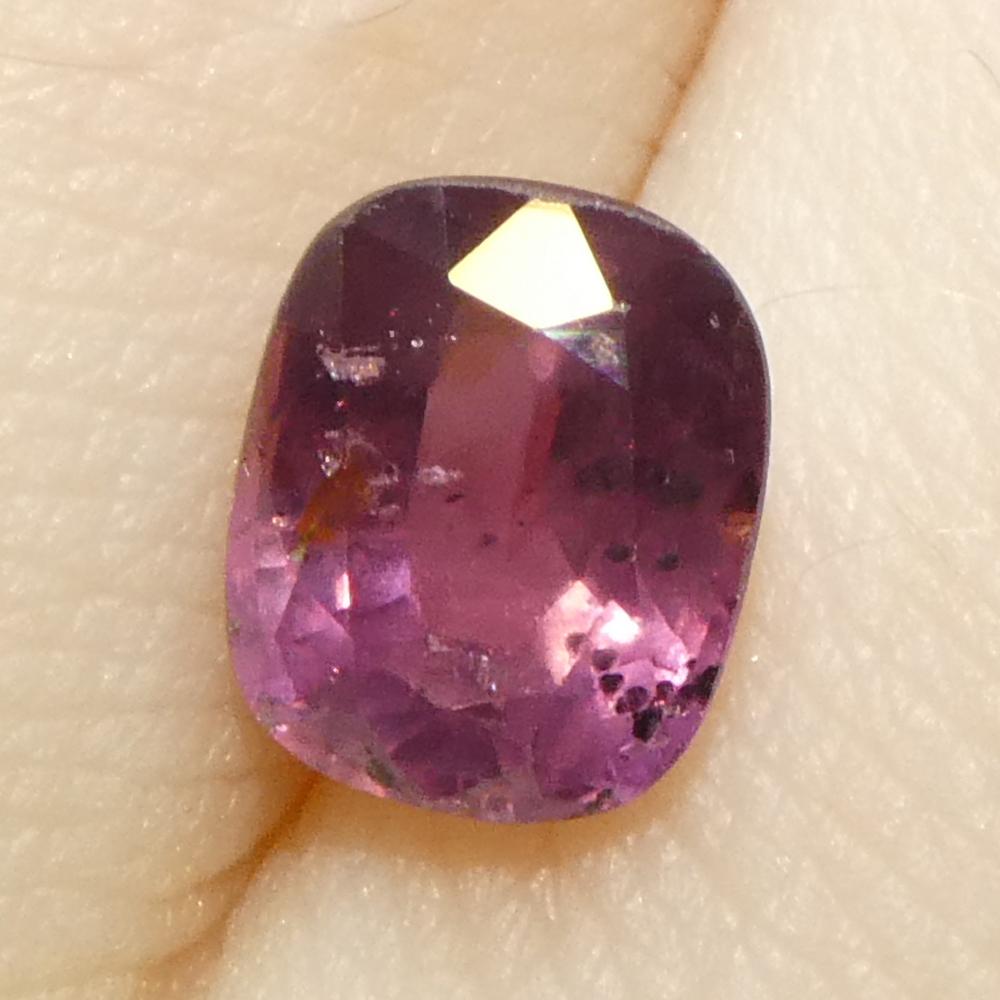 1.56ct Cushion Pink Sapphire from Tanzania For Sale 7