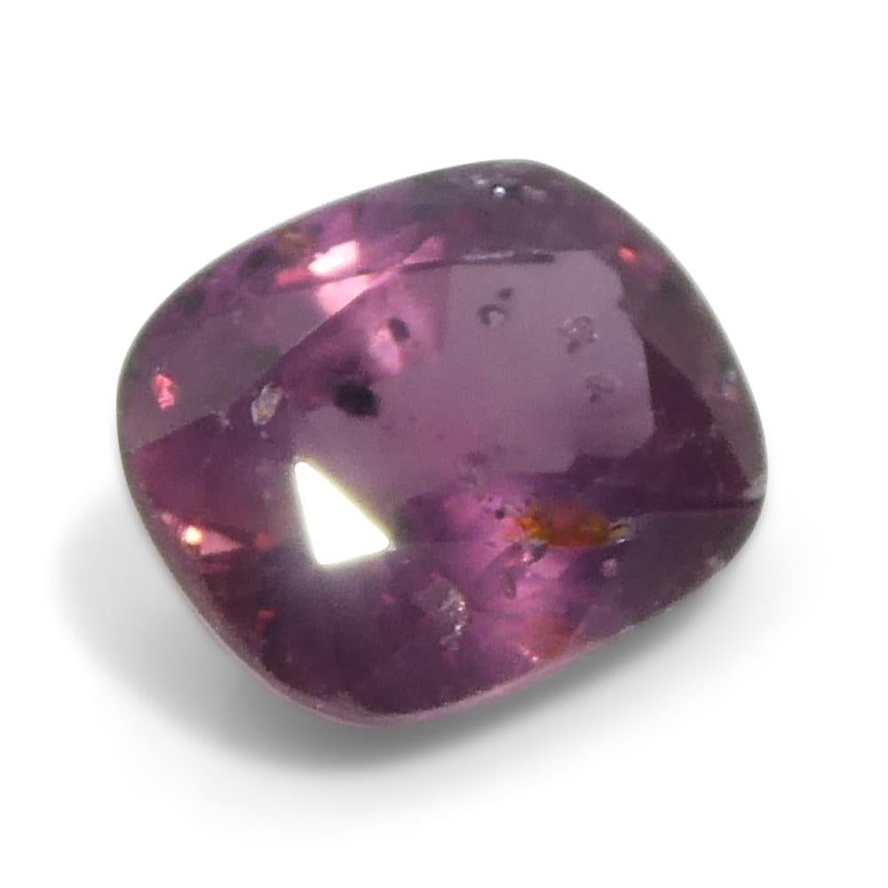 1.56ct Cushion Pink Sapphire from Tanzania For Sale 1