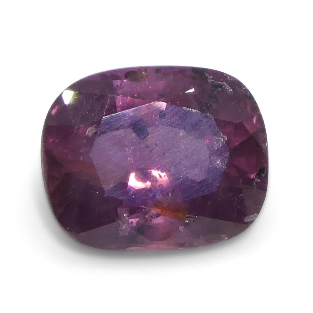 1.56ct Cushion Pink Sapphire from Tanzania For Sale 2
