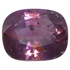1.56 Karat rosa Saphir im Kissenschliff aus Tansania