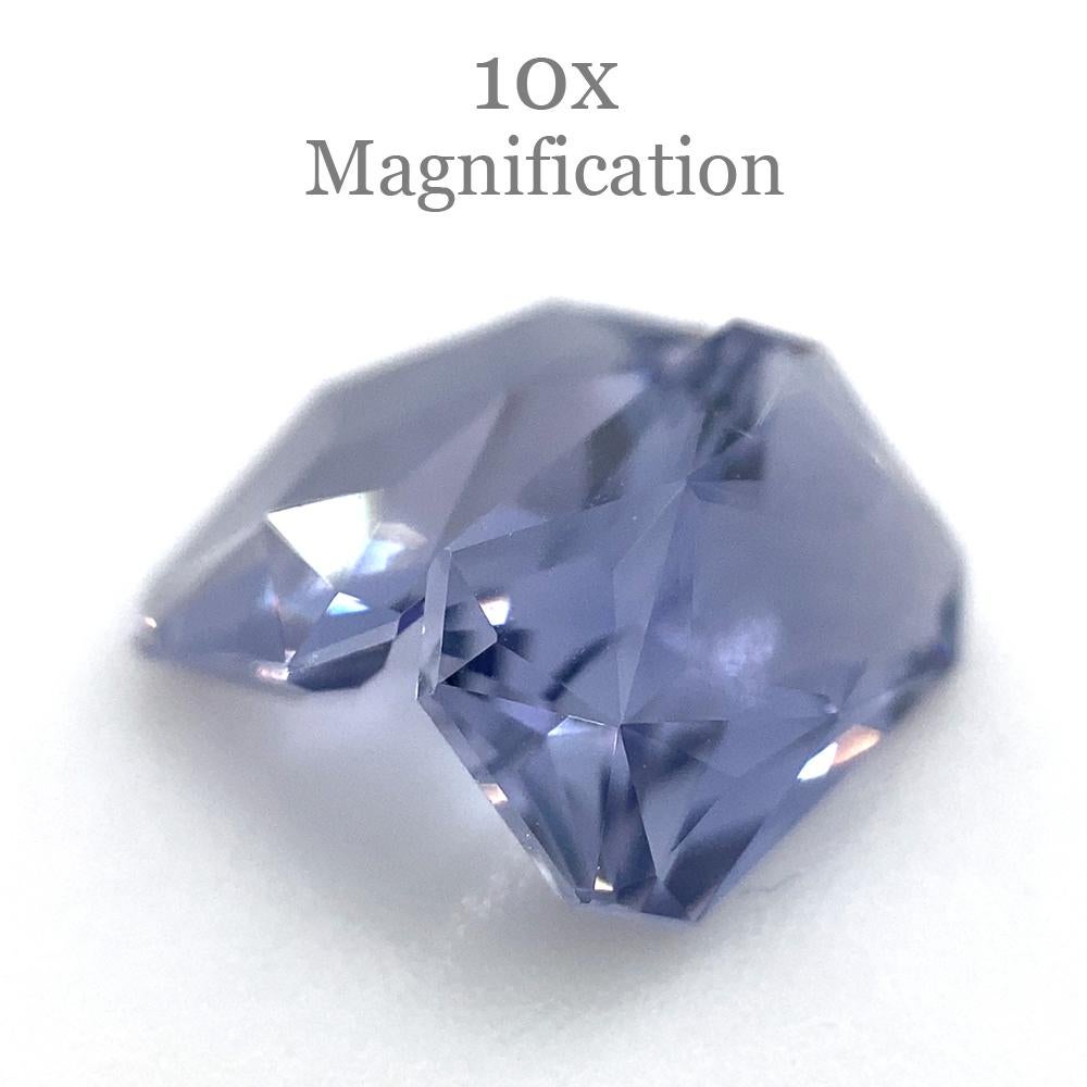 Coppia di tanzaniti ottagonali con taglio di precisione da 1,56ct in vendita 14