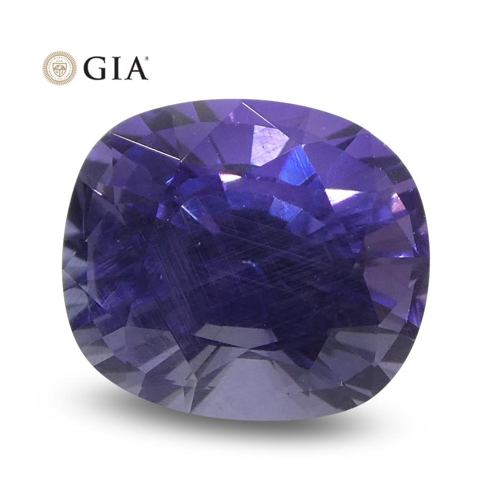Women's or Men's 1.56ct Oval Color Change Sapphire GIA Certified Sri Lanka Unheated For Sale