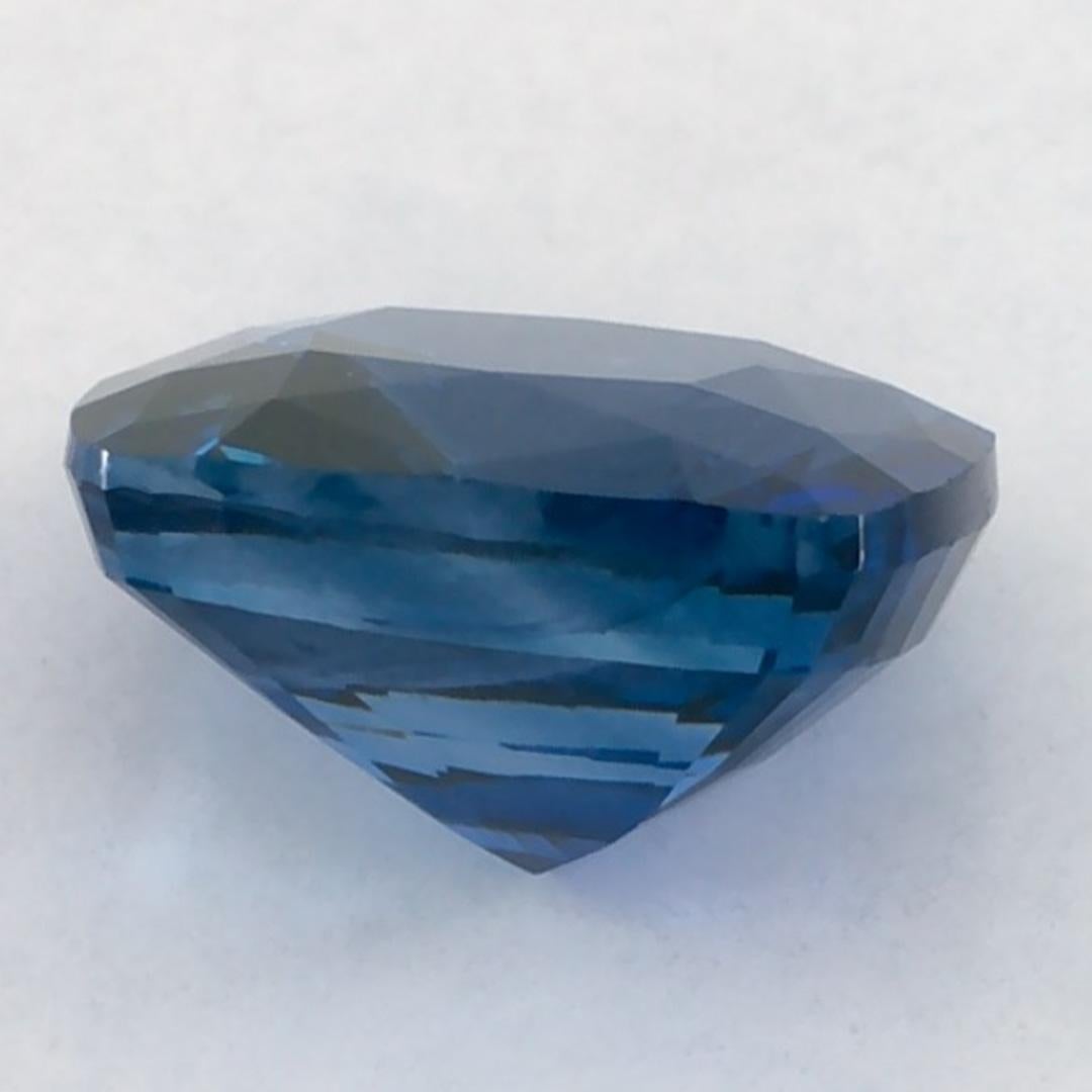 1.57 Karat Blauer Saphir Cushion Loser Edelstein im Zustand „Neu“ im Angebot in Fort Lee, NJ