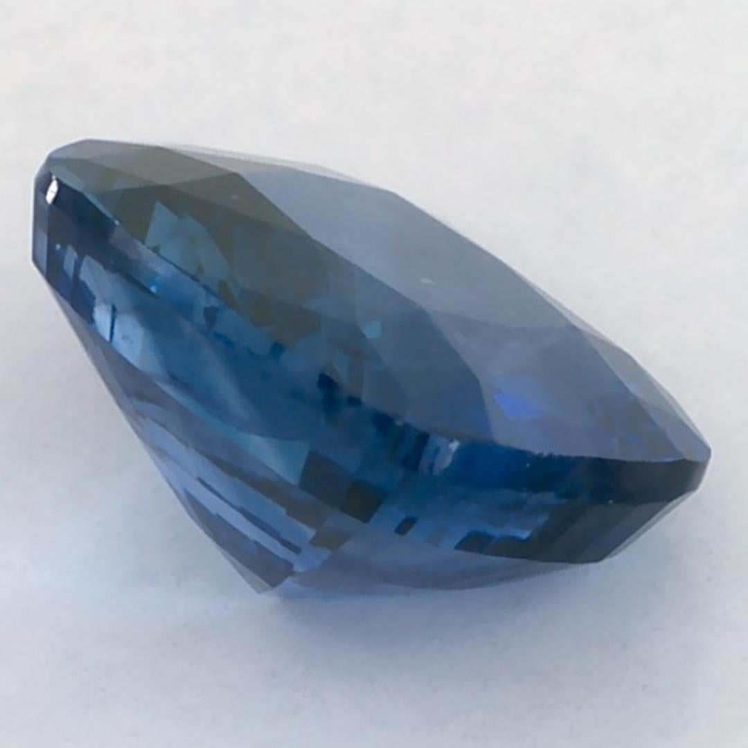 1.57 Karat Blauer Saphir Cushion Loser Edelstein im Angebot 1