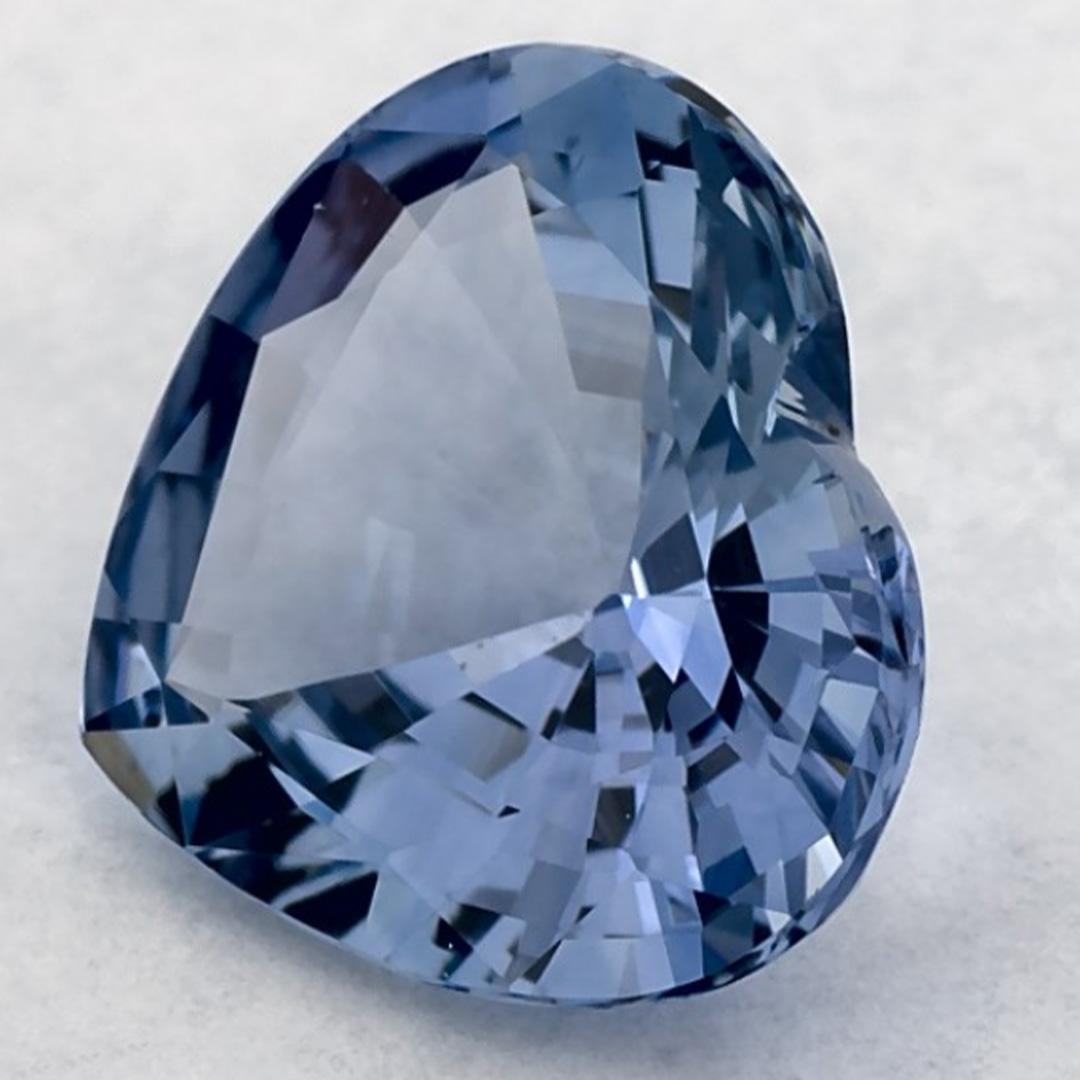 1.57 Karat Blauer Saphir Herz Loser Edelstein (Herzschliff) im Angebot