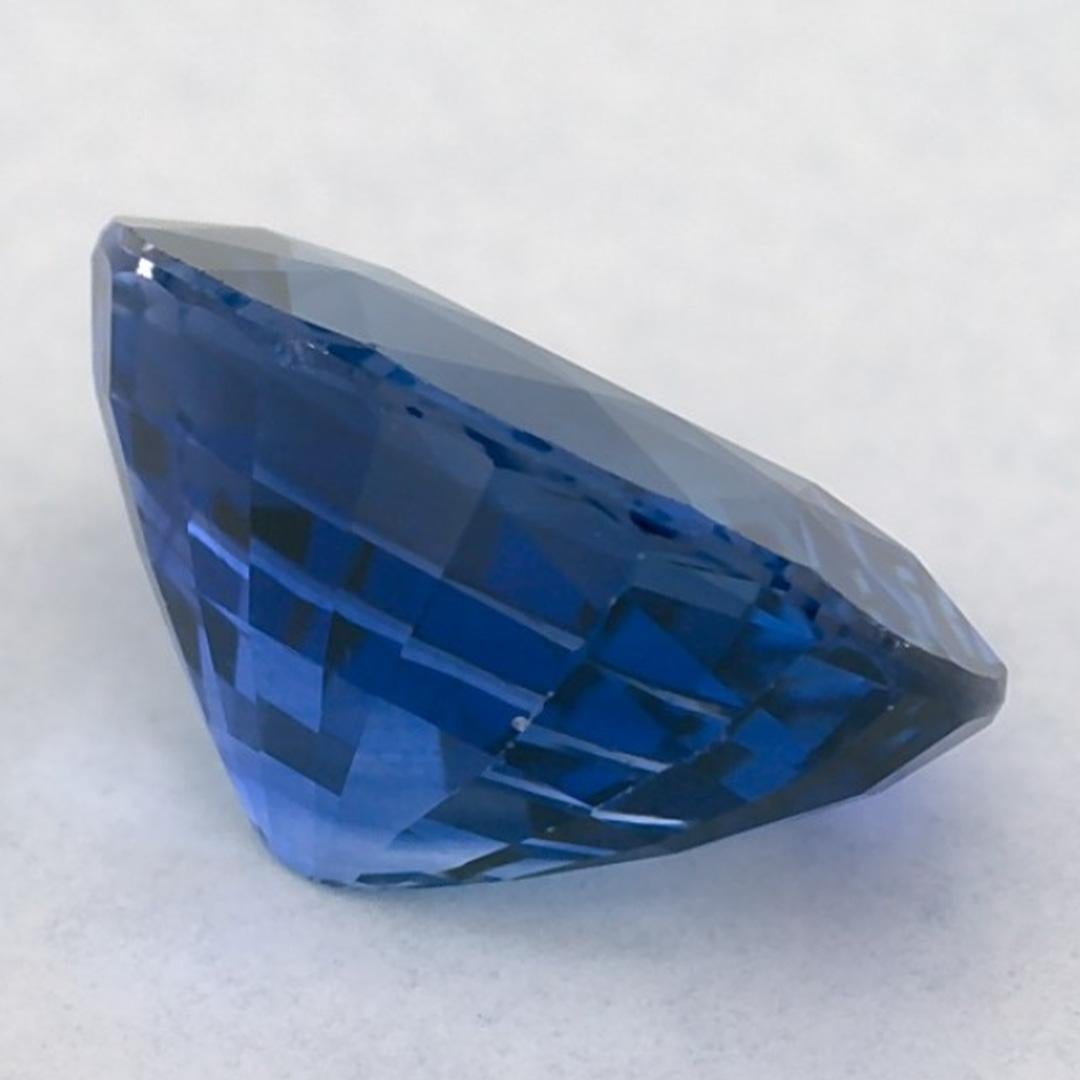 1.57 Karat Blauer Saphir Oval Loser Edelstein im Angebot 1