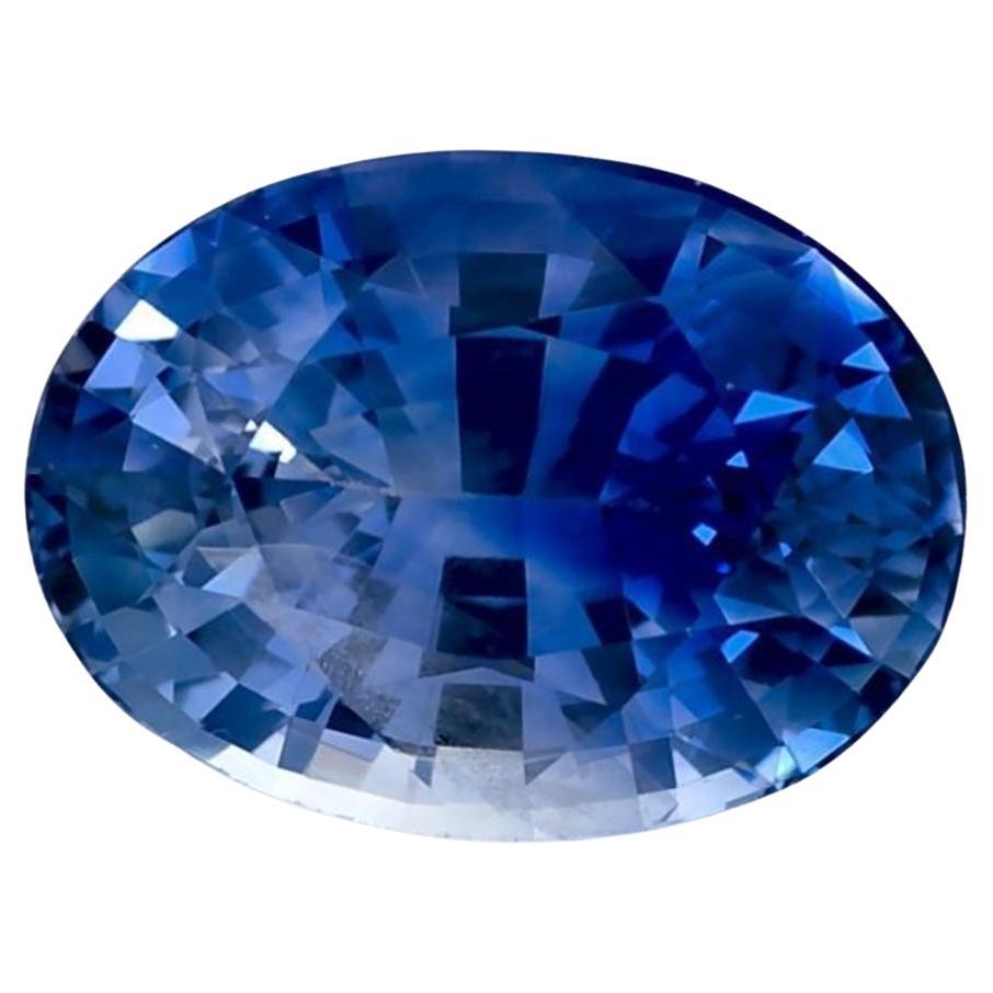 1.57 Ct Blue Sapphire Oval Loose Gemstone (pierre précieuse en vrac)