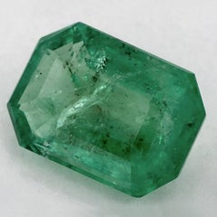 1.57 Ct Emerald Octagon Cut Loose Gemstone
