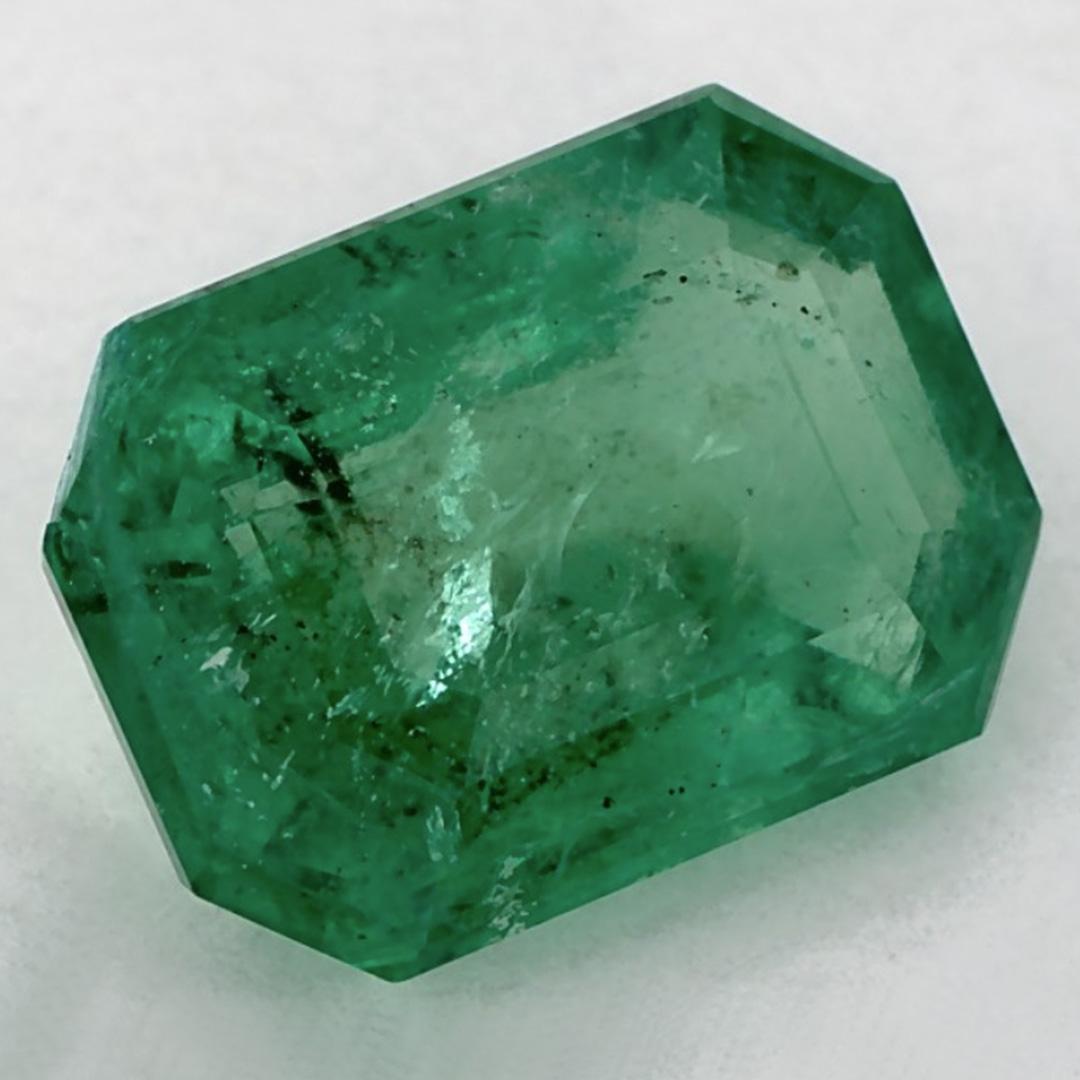 1.57 qt Esmeralda talla octágono Gema suelta Corte octogonal en venta