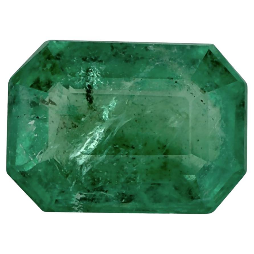 1.57 Ct Emerald Octagon Cut Loose Gemstone (pierre précieuse en vrac)