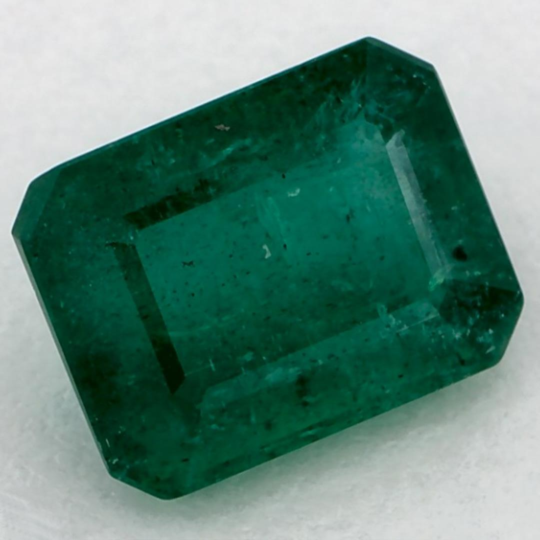 Taille octogone 1.57 Ct Emerald Octagon Loose Gemstone (pierre précieuse en vrac) en vente