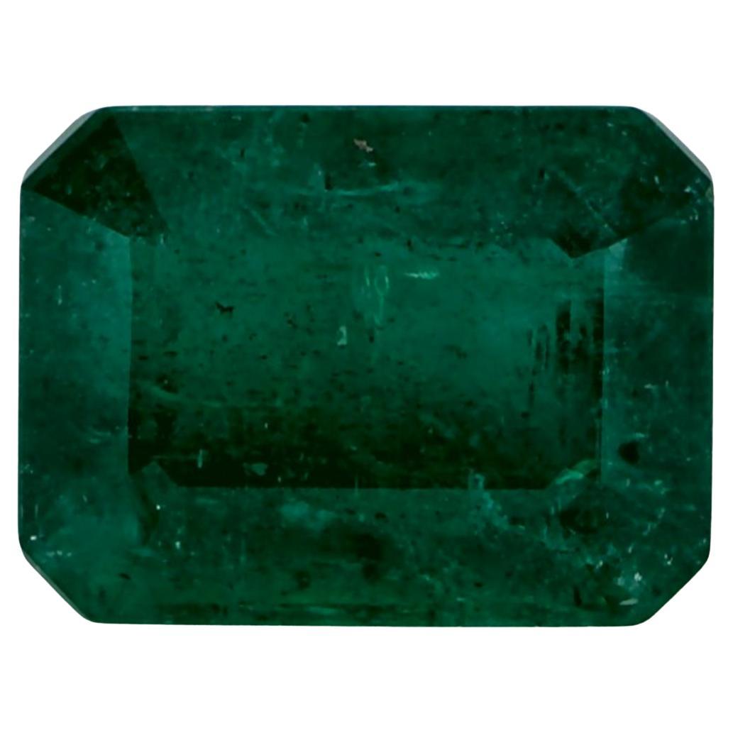 1.57 Ct Emerald Octagon Loose Gemstone (pierre précieuse en vrac) en vente