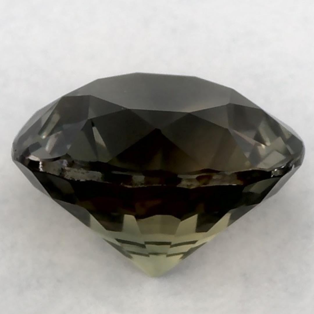 1.57 Karat Grüner Saphir Rund Lose Edelstein im Zustand „Neu“ im Angebot in Fort Lee, NJ