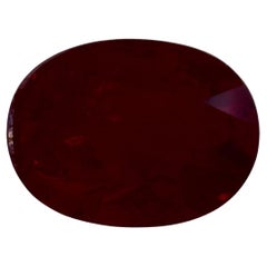 1.57 Ct Ruby Oval Loose Gemstone