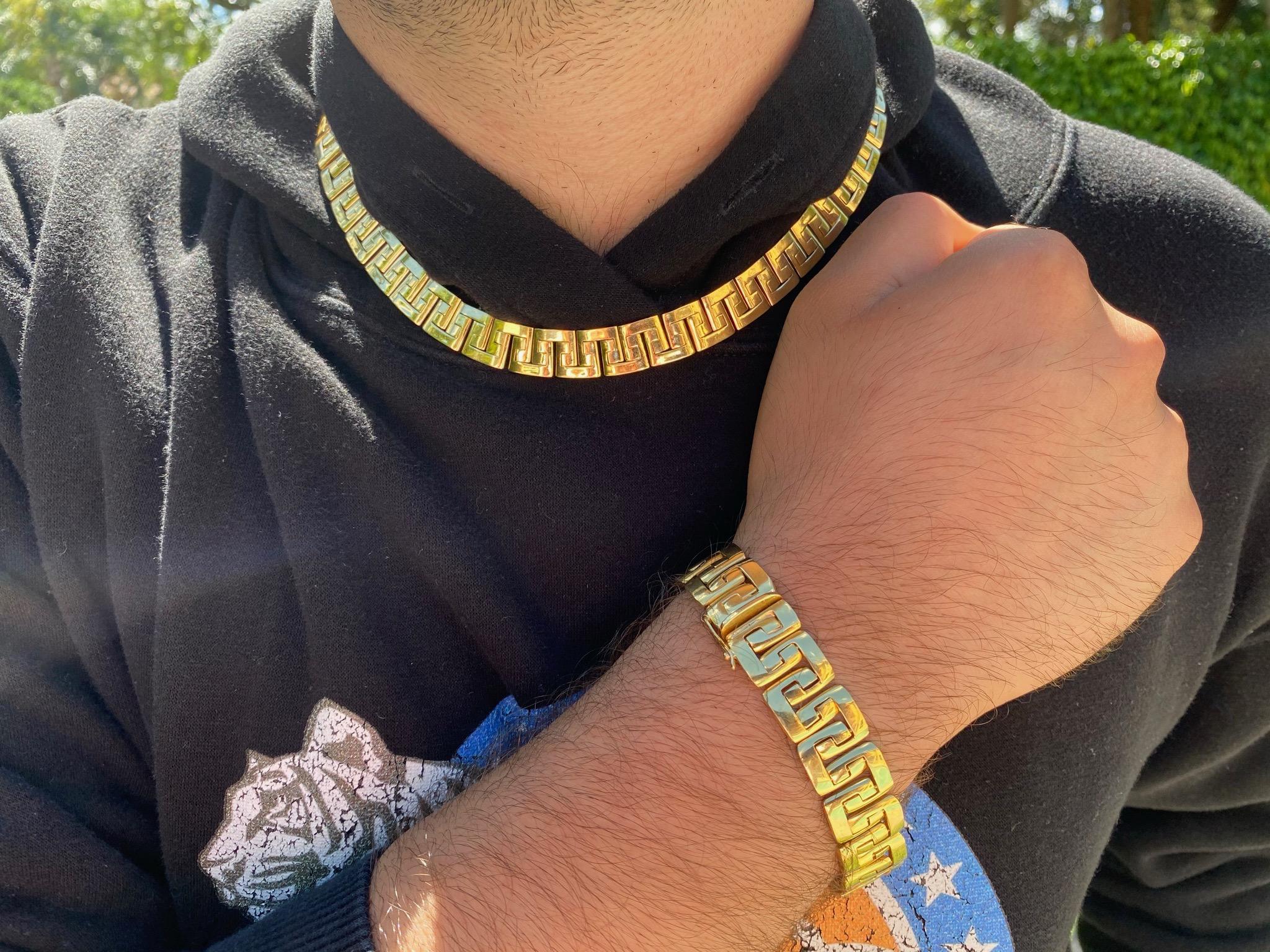 18 carat gold sale chain for men